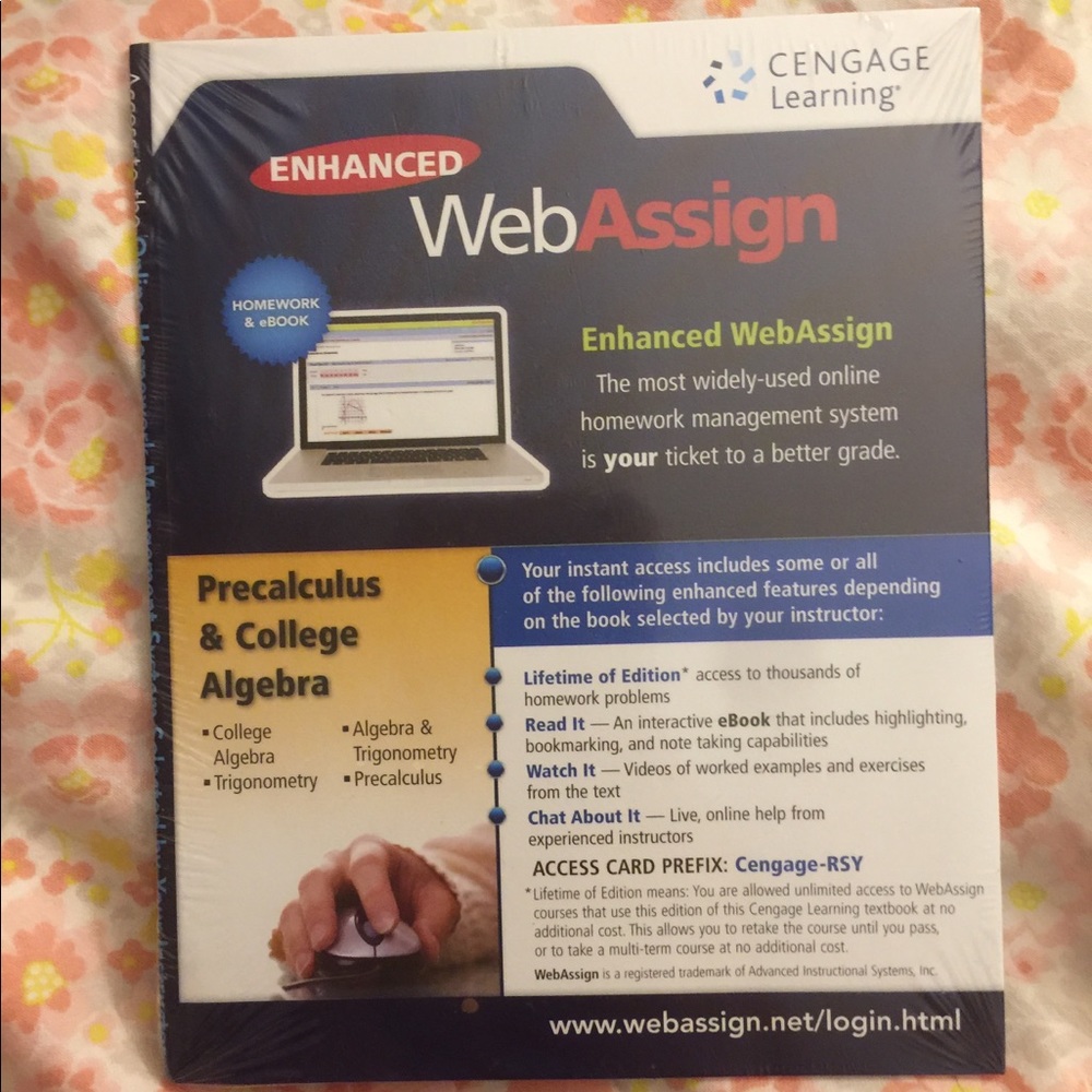 Web Assign (math students)